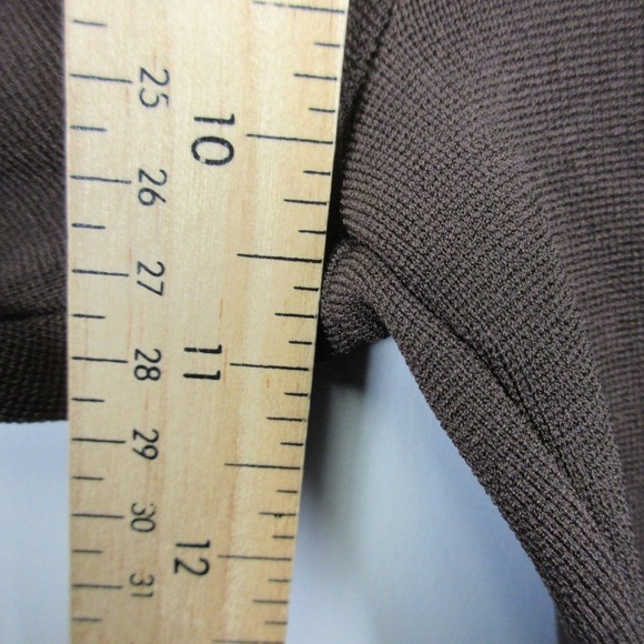 Aritzia TEN by Babaton Paramount Brown Flare Pants Womens Knit Small Pull On 450 - Picture 3 of 10